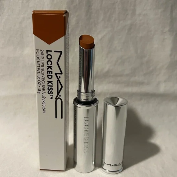 💋NIB💋 MAC ✨Indulgent✨ Locked Kiss 24-Hour Lipstick BRAND NEW - Picture 2 of 9